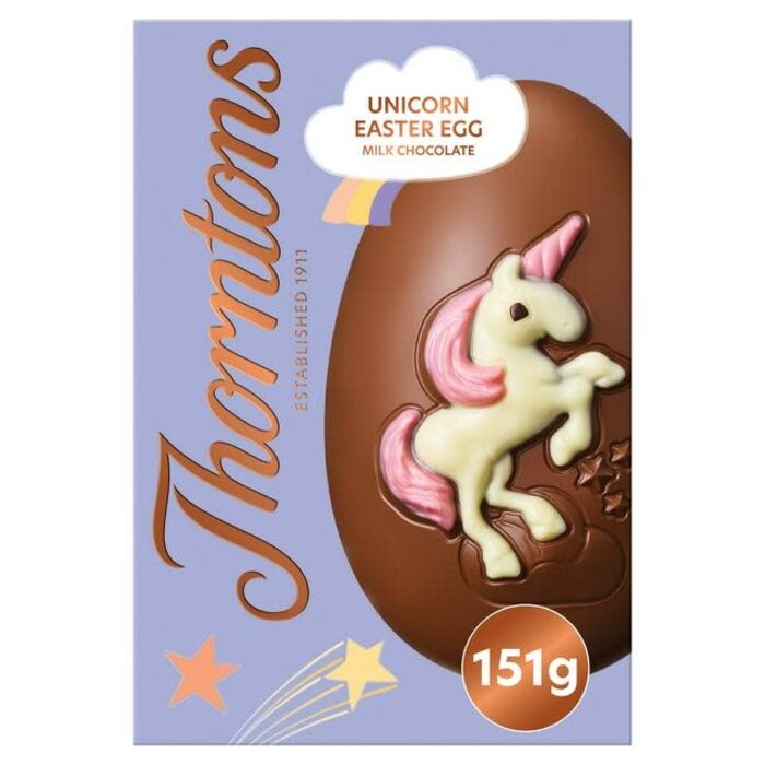 Thorntons Chocolate UniCorn Easter Egg 151gr
