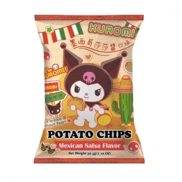Amandier Chips SanRio Kuromi Mexican Salsa Flavor Potato Chip 59,5gr Taiwan
