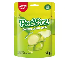 Amos Candy Peelerz Gummy Apple 65gr