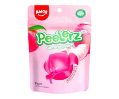 Amos Candy Peelerz Gummy Peach 65gr