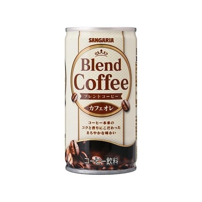 Sangaria Drink Blend Coffee Café au Lait 185ml Japan