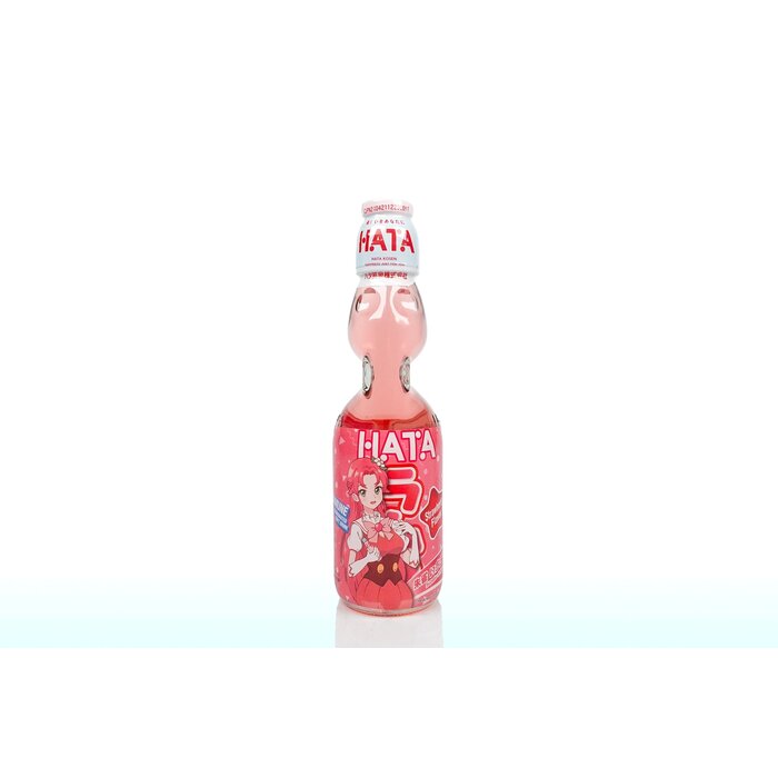 Drink Hata Ramune Suzaku Ichigo StrawBerry 200ml Japan