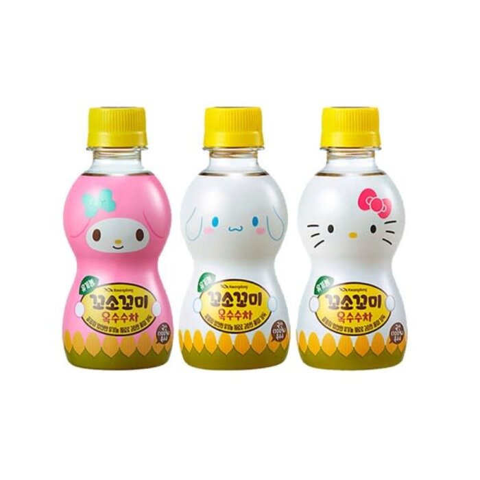 Sanrio Drink Corn Tea, SanRio Characters CollecTable 200ml