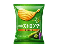KoiKeya Chips Strong Real Wasabi 52gr Japan