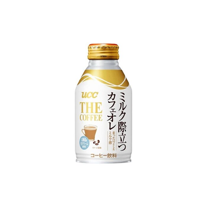 UCC Drink The Coffee Creamy Café au Lait 260ml Japan