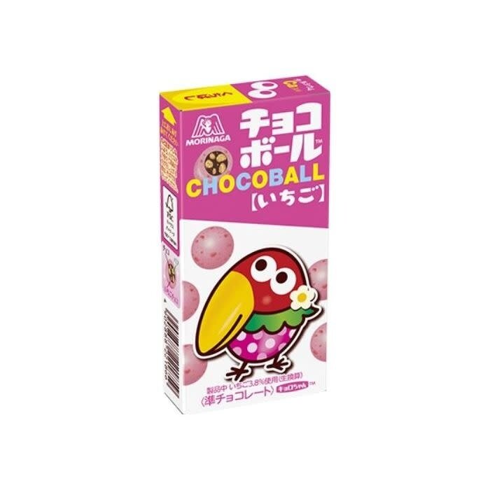 Morinaga Chocolate ChocoBall StrawBerry 25gr