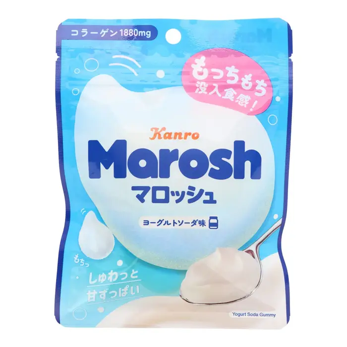 Kanro Candy Marosh Yogurt Fizz 46gr