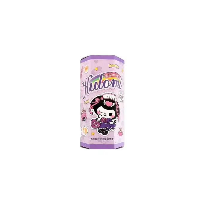 Kuromi Cookies Kuromi Egg& Milk Flavor Bun 26gr China