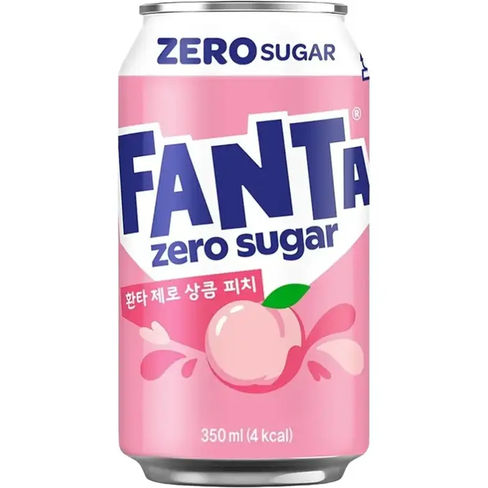 Fanta Drink Fanta White Peach Zero 350ml