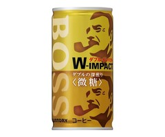 Premium Boss Drink Boss W-Impact Low Sugar Coffee 185ml