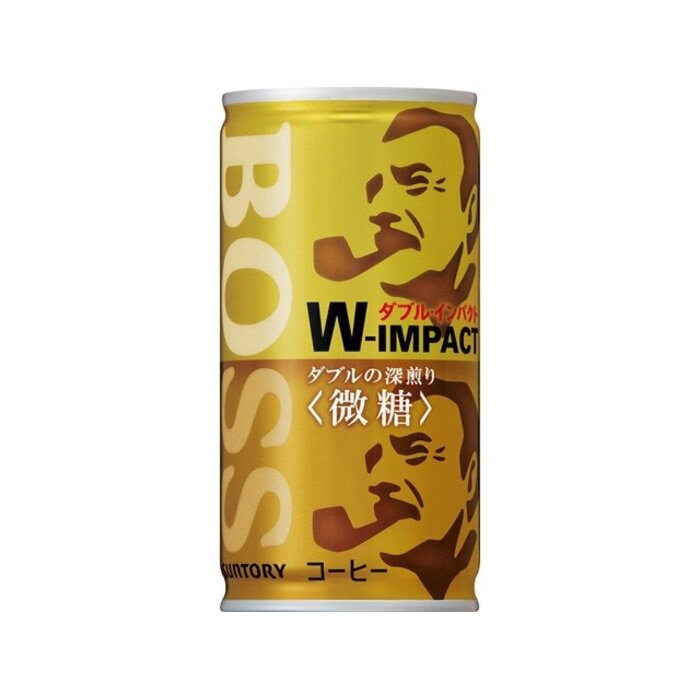 Premium Boss Drink Boss W-Impact Low Sugar Coffee 185ml