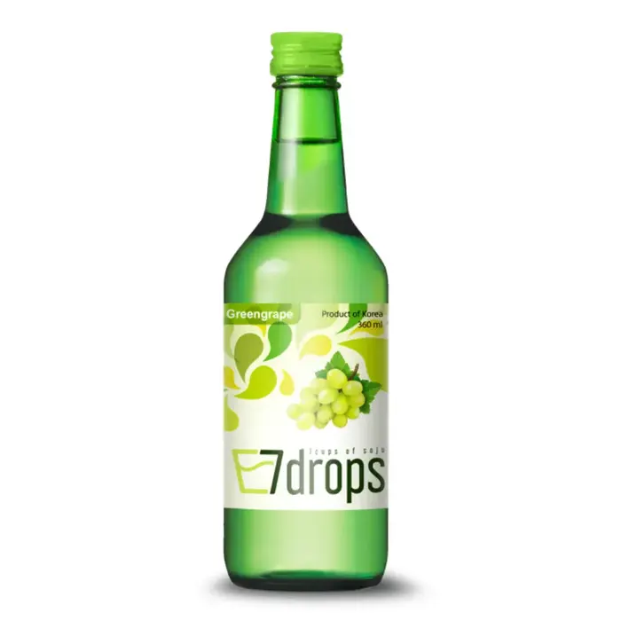 7Drops Drink 7Drops Soju Green Grape 360ml