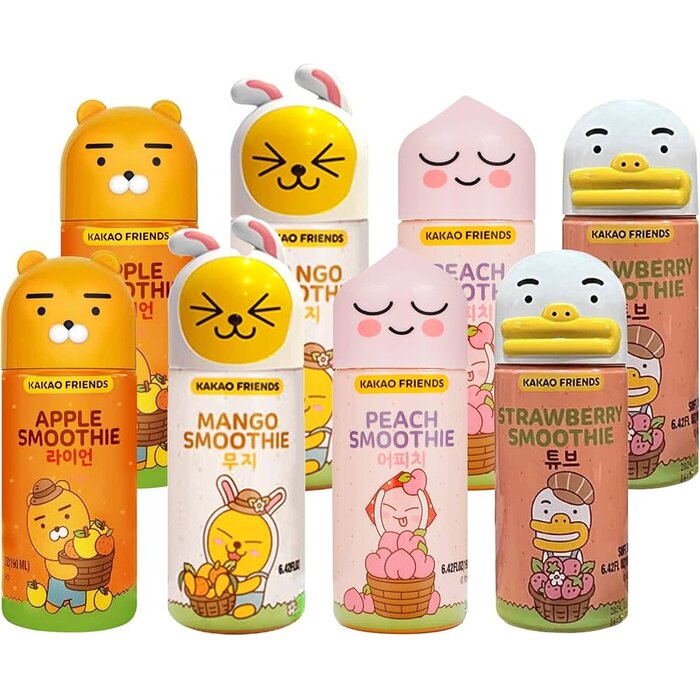 Kakao Friends Drink Kakao Friends, Smoothie Mango 190ml Korea