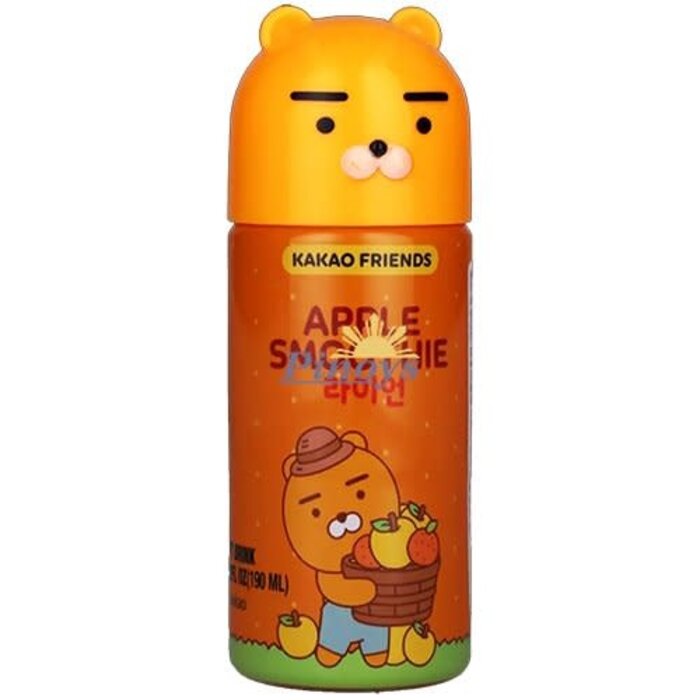 Kakao Friends Drink Kakao Friends, Smoothie Apple 190ml Korea
