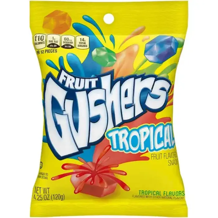 Gushers Candy Gushers Tropical 120gr