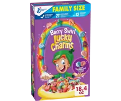 General Mills Cereal Lucky Charms Berry Swirl 309gr