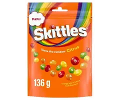 Skittles Candy Skittles Citrus 136gr