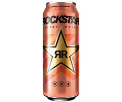 Rockstar Drink RockStar Energy Peach Zero Sugar 500ml
