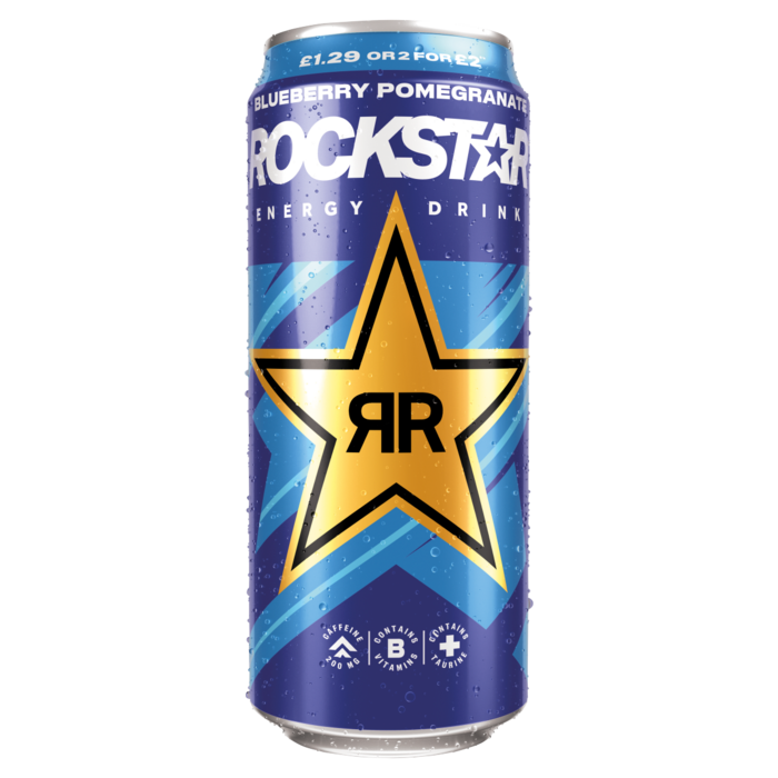 Rockstar Drink RockStar Energy Xdurance BlueBerry PomeGranate 500ml
