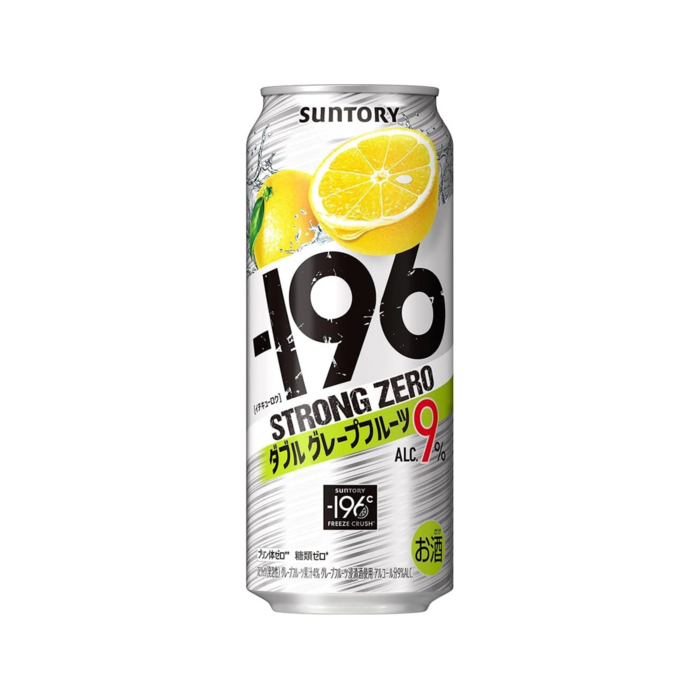 Suntory Drink -196 Strong Zero Double GrapeFruit 500ml