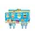 Candy Pipp FastFood Gummy Pop 20gr Thailand