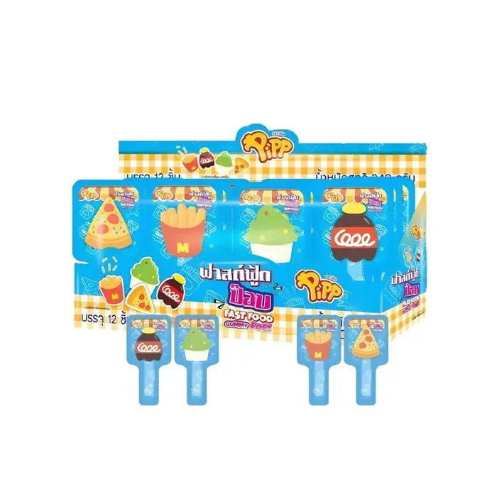 Pipp Candy Pipp FastFood Gummy Pop 20gr Thailand
