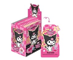 Sanrio Candy Kuromi StrawBerry Fruity Jelly with Nata de Coco 65gr Thailand
