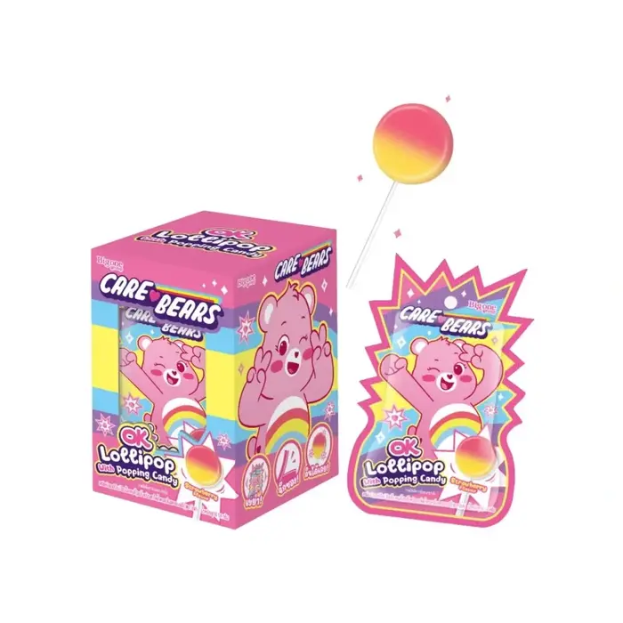 CloudCo Candy Care Bears StrawBerry Lollipop 14gr Thailand