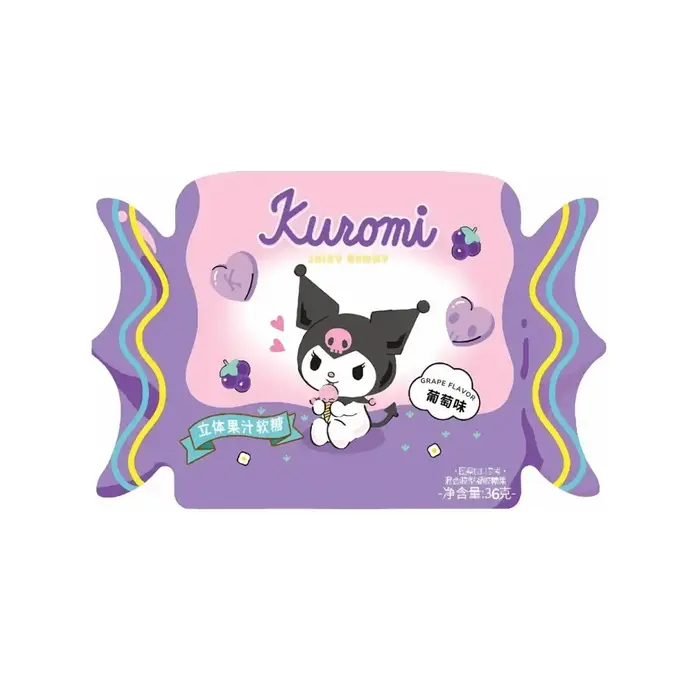 Sanrio Candy Kuromi Grape 3D Gummy 36gr China