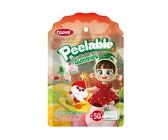 QLove Candy QLove Mixed Fruit Peelable Gummies Christmas Limited Edition 60gr China