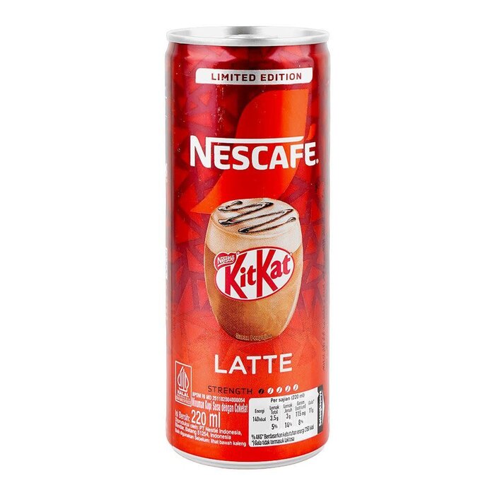 KitKat Drink NesCafe KitKat Latte Limited Edition 220ml Indonesia