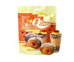 QLove Mochi QLove Boba Creme Brulee 120gr Taiwan