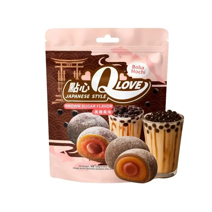 QLove Mochi QLove Boba Brown Sugar 120gr Taiwan