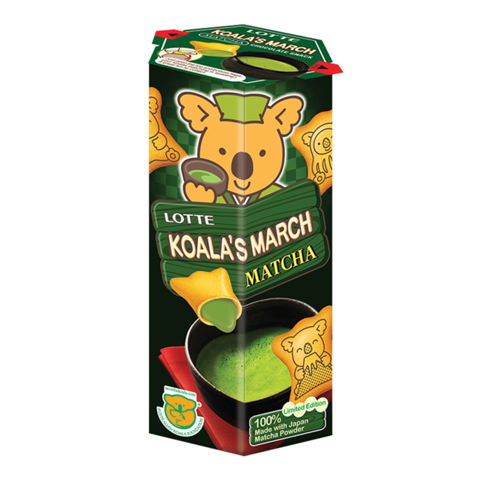 Lotte Cookies Koala's March Rich Matcha 37gr Thailand