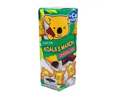 Lotte Cookies Koala's March Chocolate Banana 37gr Thailand