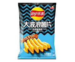 Lays Chips Lay's Deep Ridged Squid 70gr China