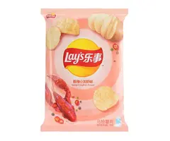 Lays Chips Spicy CrayFish/Lobster Flavor 70gr China