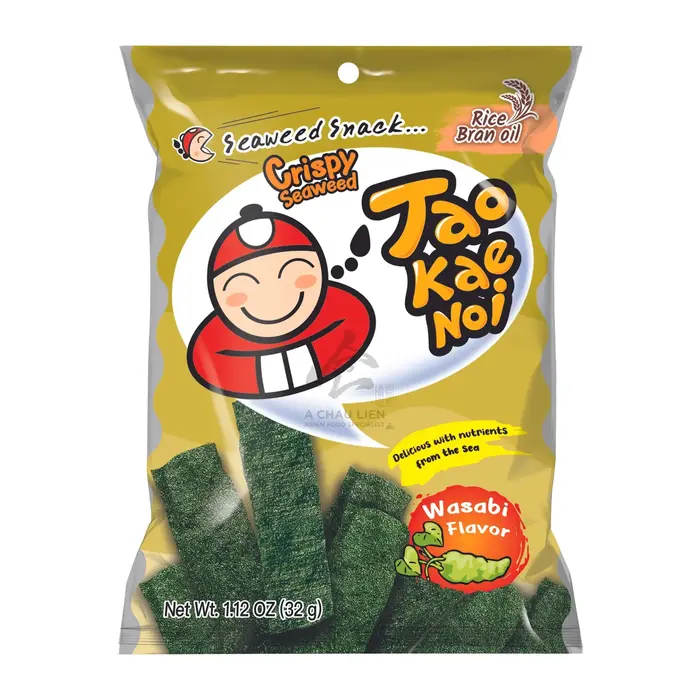 Tao Kae Noi Hi Chips Crispy Wasabi SeaWeed 32gr Thailand