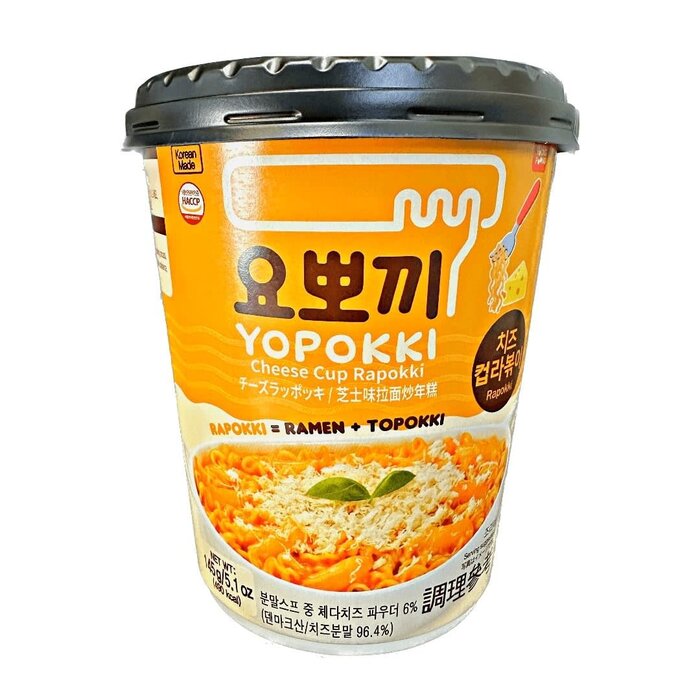 Yopokki Food YoPokki RaPokki Cheese 145gr Korea