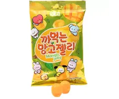 BT21 Candy BT21 Peeling Gummy, Mango 76gr Korea