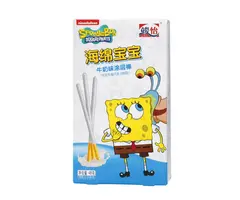 Junyi Cookies SpongeBob SquarePants Milk Sticks 21gr China