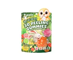 K-Peelz Candy 3D Peeling Gummies Fruity Garden Mix 60gr China