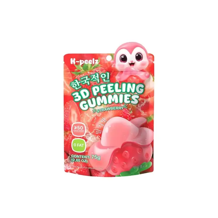 K-Peelz Candy 3D Peeling Gummies StrawBerry 75gr China
