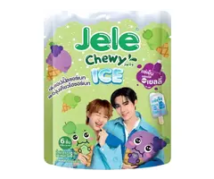 Jele Candy Apple Sorbet & Kyoho Grape Chewy Gummy 108gr Thailand