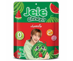 Jele Candy WaterMelon Chewy Gummy 108gr Thailand