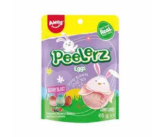 Amos Candy Peelerz Gummy Eggs 65gr