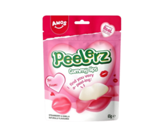 Amos Candy Peelerz Gummy Lips 65gr