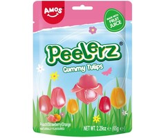 Amos Candy Peelerz Gummy Tulips 65gr