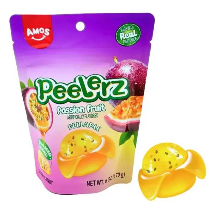 Amos Candy Peelerz Gummy Passion Fruit 65gr