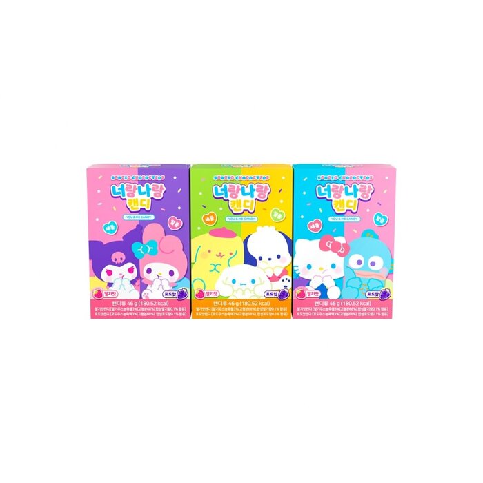 Sanrio Candy SanRio You & Me Fruit 46gr Korea